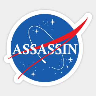 Nasa Assassin Sticker